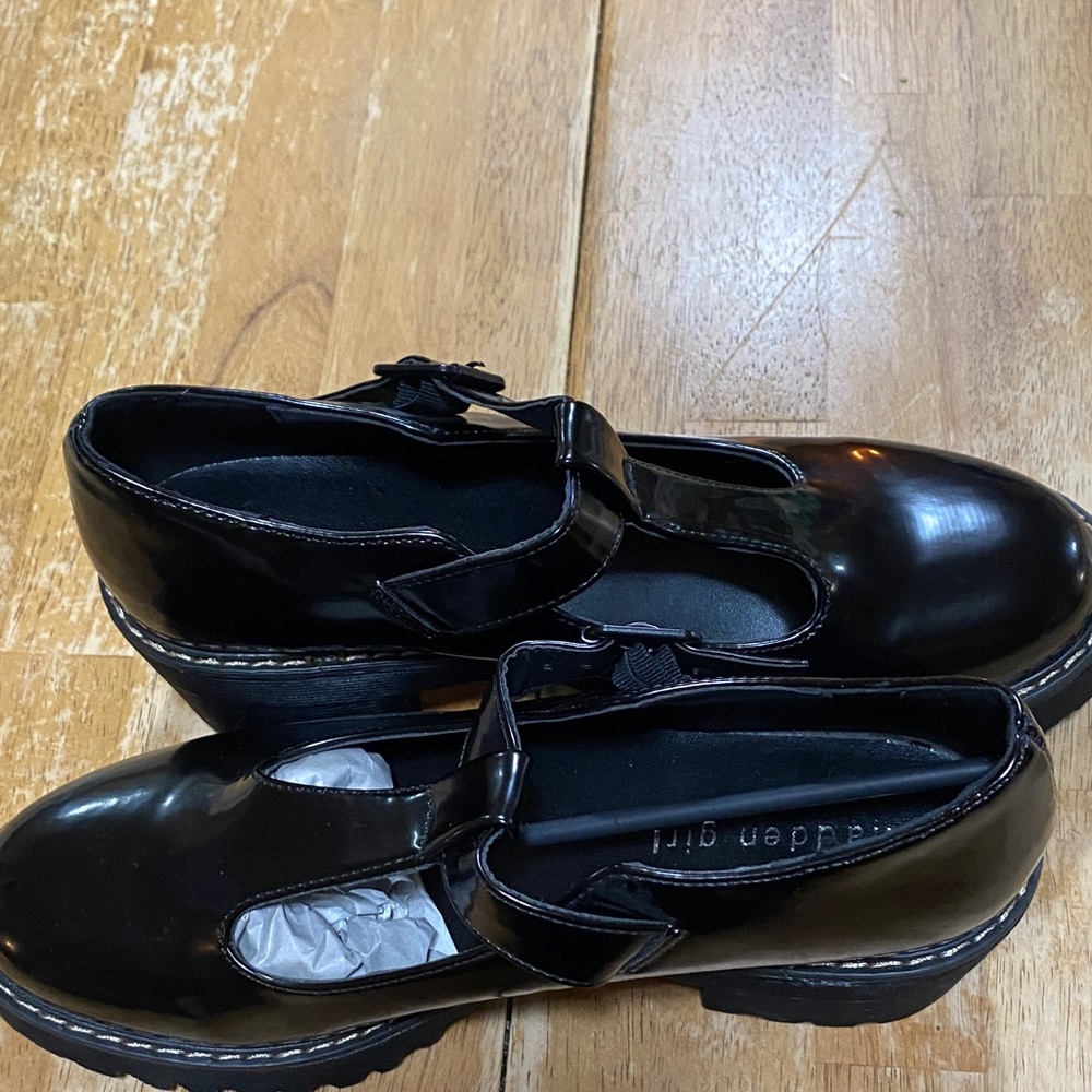 Black Kids Shoes - Picture 1 of 11